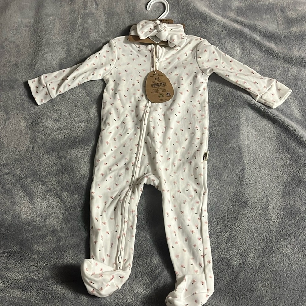 Rabbit+Bear Organic 2 Piece Outfit 6-9m